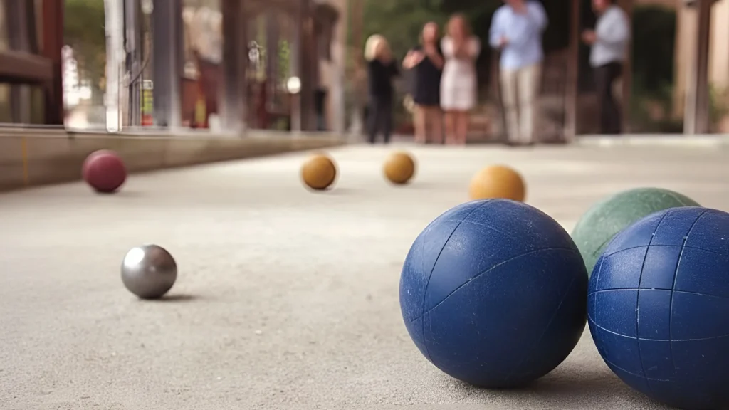 Terrain de petanque